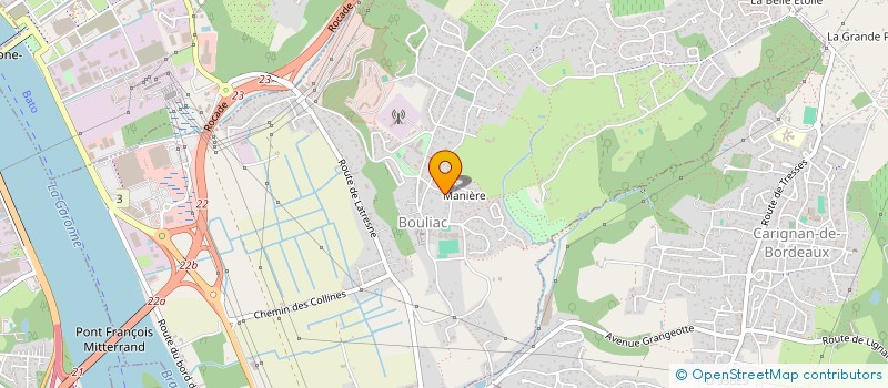 localisation de l'entreprise SCI LA VILLA DU BASSIN  BOULIAC