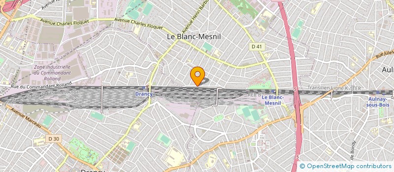 localisation de l'entreprise SCI LA VILLA FAYENCE à LE BLANC-MESNIL