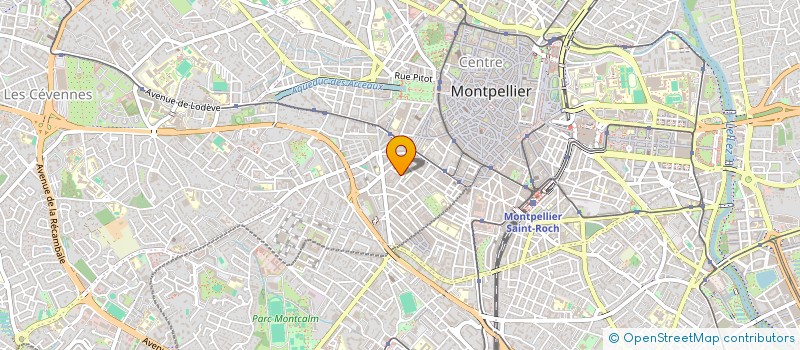 localisation de l'entreprise SCI LA VILLA NOVA  MONTPELLIER