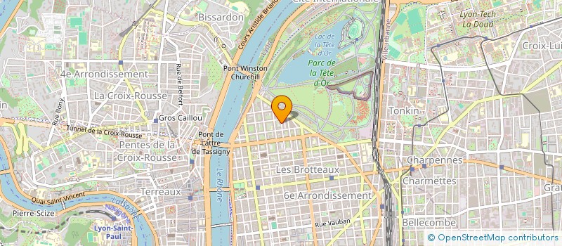 localisation de l'entreprise SCI LA VILLARDIERE  LYON