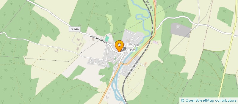 localisation de l'entreprise SCI LA VILLE  BAZOILLES-SUR-MEUSE