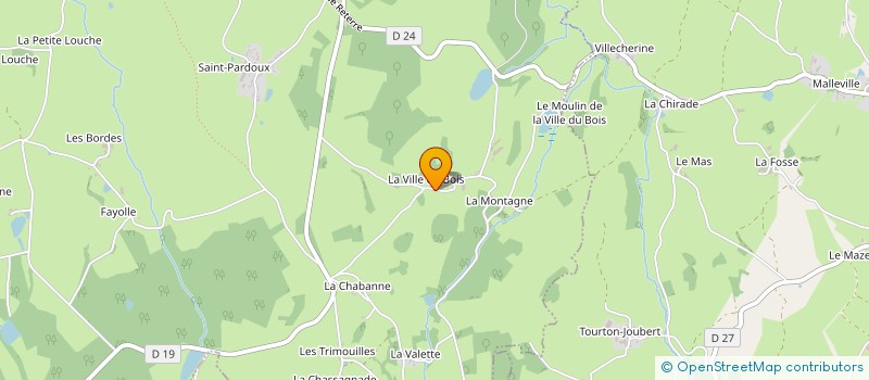 localisation de l'entreprise SCI LA VILLE DU BOIS à SANNAT