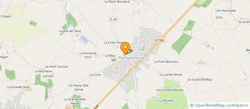 localisation de l'entreprise SCI LA VILLE ERNAULT  LAMBALLE-ARMOR