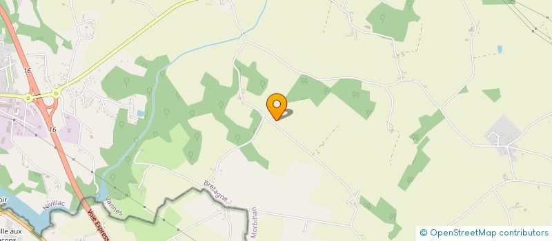 localisation de l'entreprise SCI LA VILLE MARGUERITE  NIVILLAC