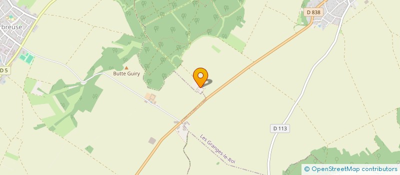 localisation de l'entreprise SCI LA VILLENEUVE à LES GRANGES-LE-ROI