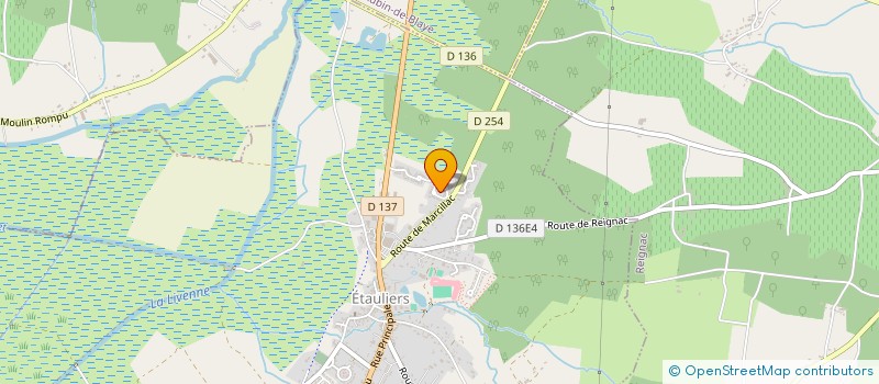 localisation de l'entreprise SCI LA VINETTE  ETAULIERS