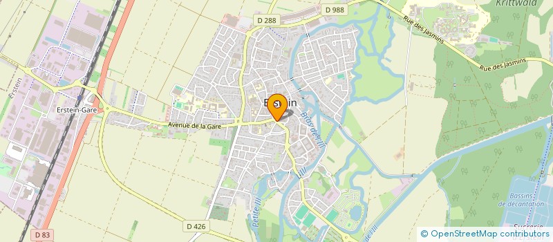 localisation de l'entreprise SCI LA VINOTERIE IMMOBILIER  ERSTEIN