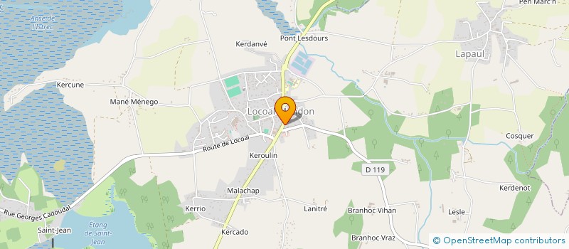 localisation de l'entreprise SCI LA VIOLETTE  LOCOAL-MENDON