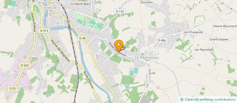 localisation de l'entreprise SCI LA VIOLOUNE à CEAULMONT
