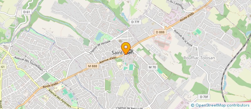 localisation de l'entreprise SCI LA VIROISE à SAINT-JEAN