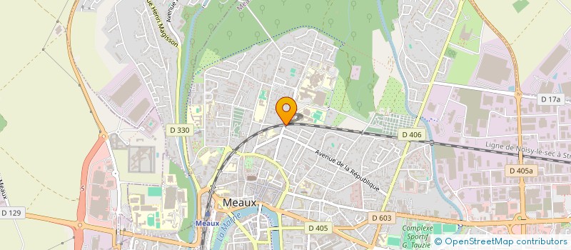 localisation de l'entreprise SCI LA VISITATION à MEAUX