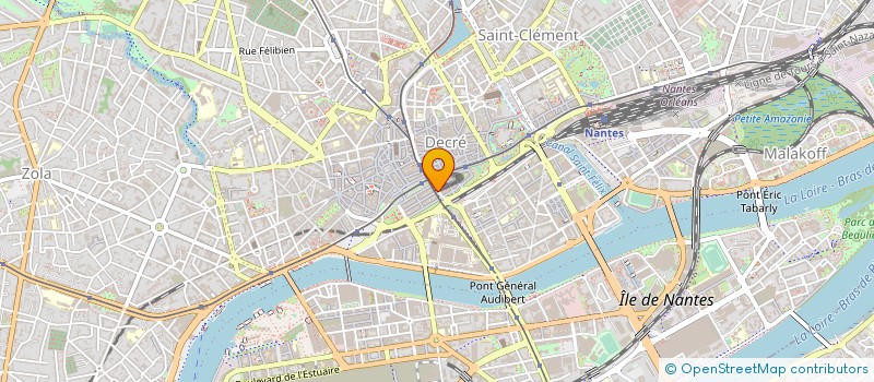 localisation de l'entreprise SCI LA VIVA 4 à NANTES