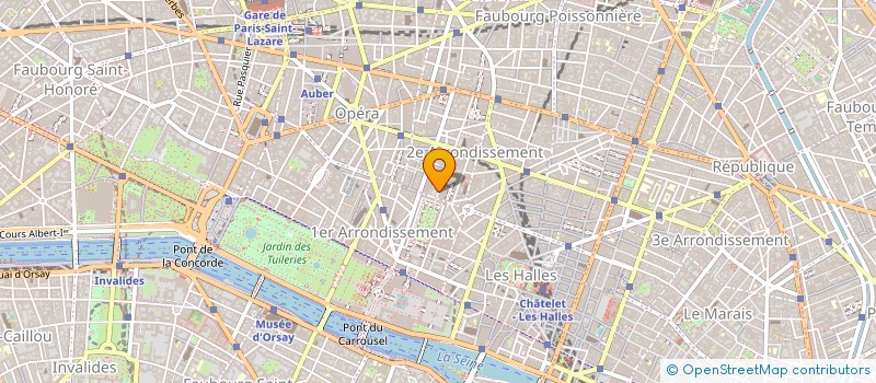 localisation de l'entreprise SCI LA VIVAFRA  PARIS