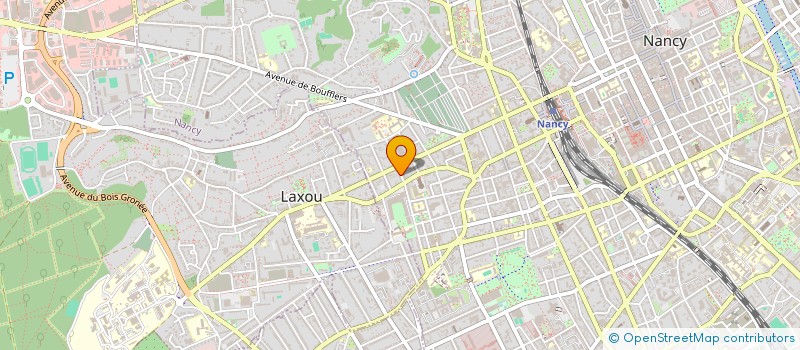 localisation de l'entreprise SCI LA VOGE CM  NANCY