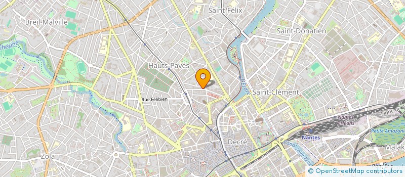 localisation de l'entreprise SCI LA VOIE à NANTES