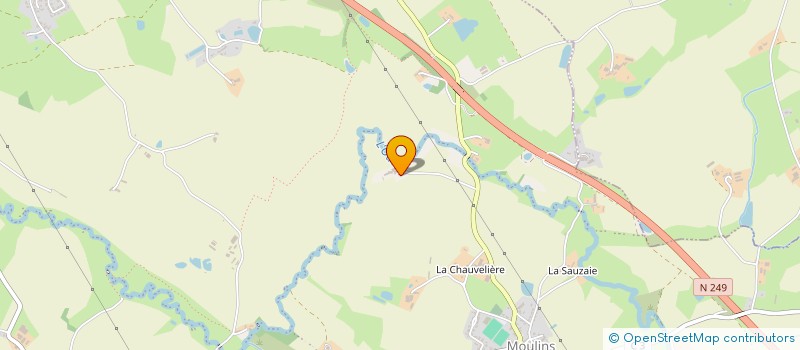 localisation de l'entreprise SCI LA VOIE  MAULEON