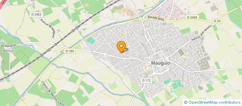 localisation de l'entreprise SCI LA VOIE D'HIRAM  MAUGUIO