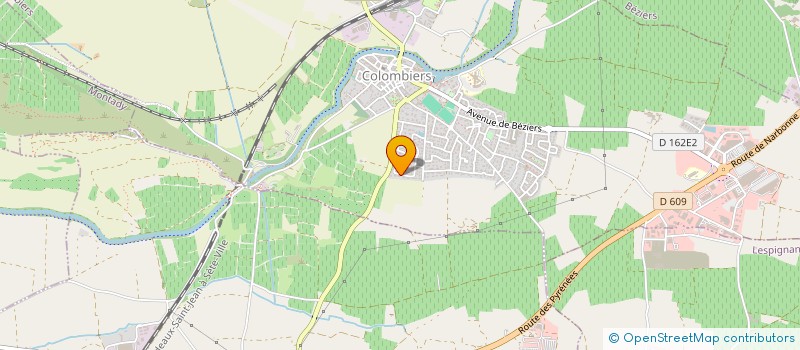 localisation de l'entreprise SCI LA VOIE DE NEUVILLE à COLOMBIERS