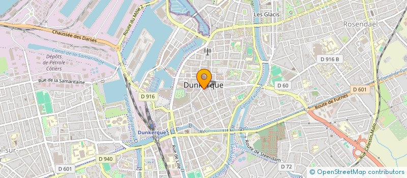 localisation de l'entreprise SCI LA VOILE BLANCHE à DUNKERQUE