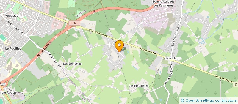 localisation de l'entreprise SCI LA VOILERIE  CHANGE