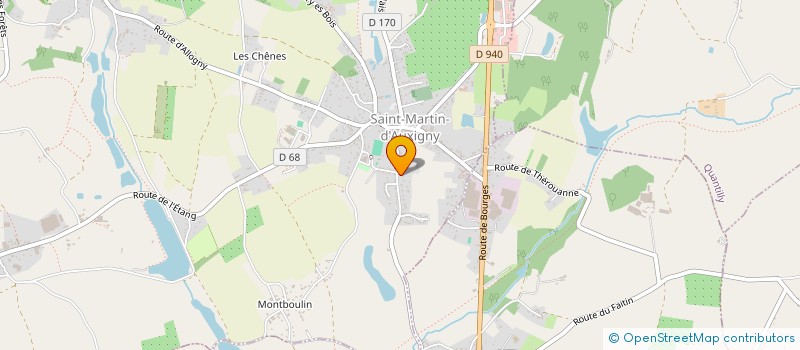 localisation de l'entreprise SCI LA VOISELLE  SAINT-MARTIN-D'AUXIGNY