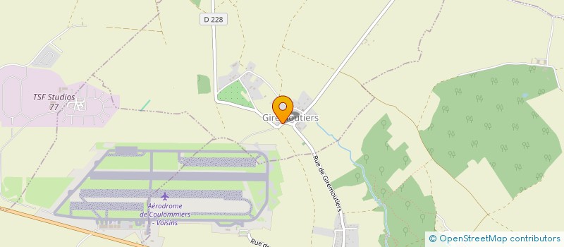 localisation de l'entreprise SCI LA VOLIERE  GIREMOUTIERS