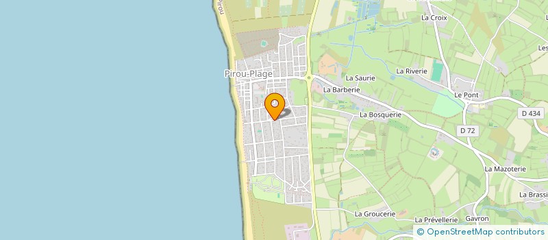 localisation de l'entreprise SCI LA VOLIERE  PIROU
