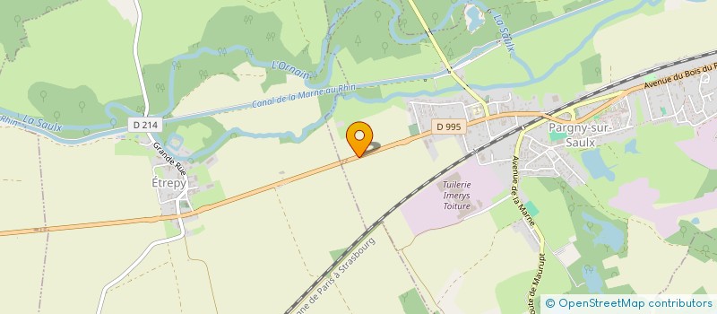 localisation de l'entreprise SCI LA VOLLANDRE  PARGNY-SUR-SAULX