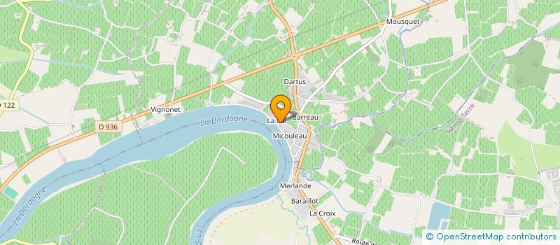 localisation de l'entreprise SCI LA VOUTE  SAINT-ETIENNE-DE-LISSE