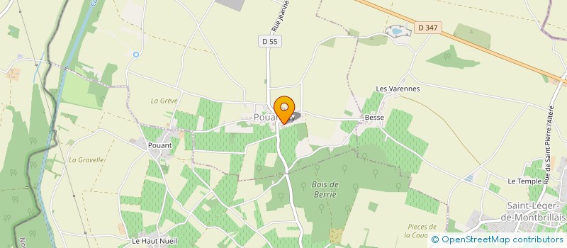 localisation de l'entreprise SCI LA VRILLONNERIE à TOURS