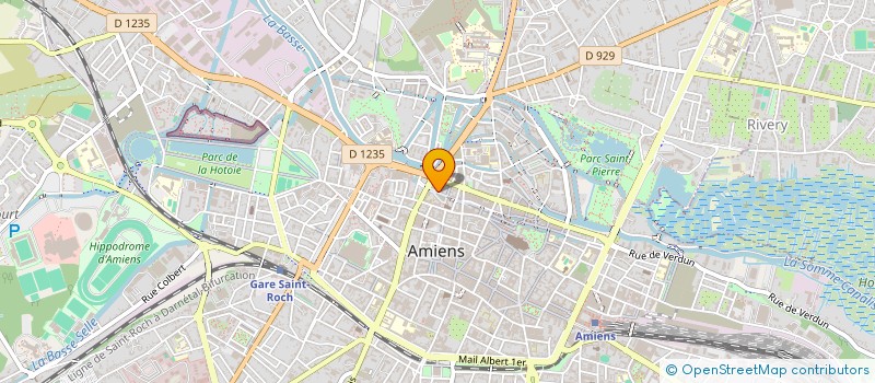 localisation de l'entreprise SCI LA WORMSA à AMIENS