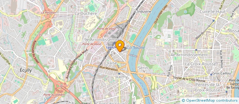 localisation de l'entreprise SCI LA XII  LYON