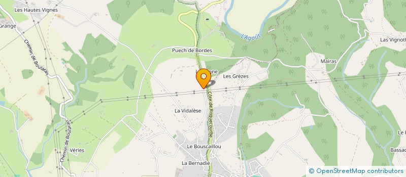 localisation de l'entreprise SCI LA YLA  CASTRES