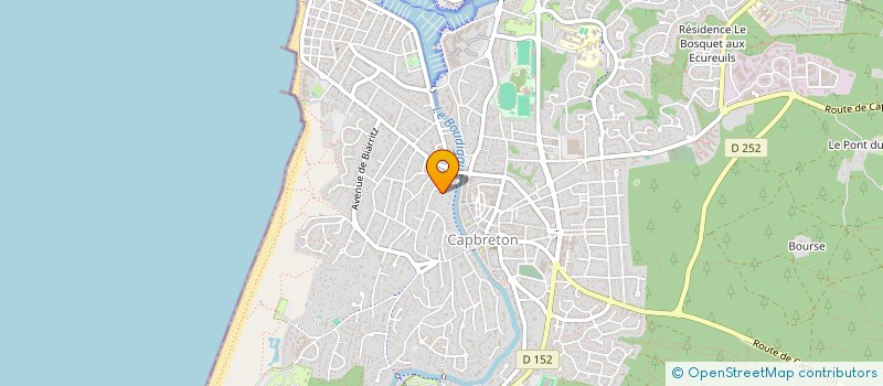 localisation de l'entreprise SCI LA YOUTTE à CAPBRETON