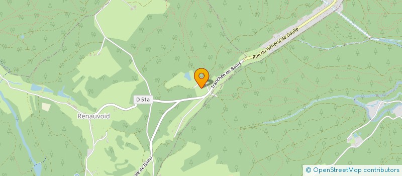 localisation de l'entreprise SCI LA2J  RENAUVOID