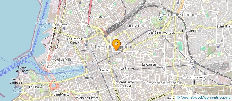 localisation de l'entreprise SCI LA3 à MARSEILLE