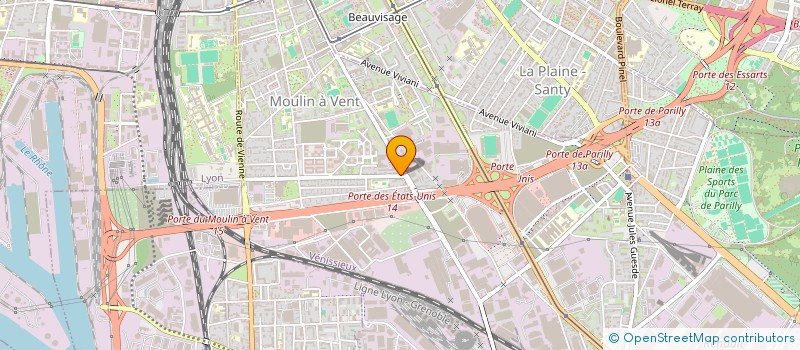 localisation de l'entreprise SCI LAAS  VENISSIEUX