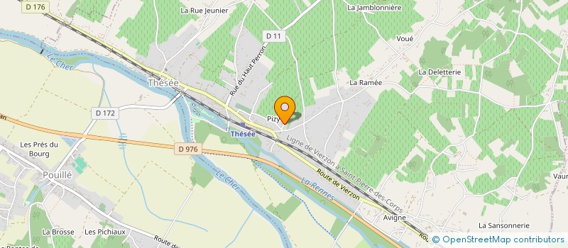 localisation de l'entreprise SCI LAB  THESEE