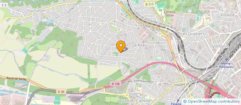 localisation de l'entreprise SCI LAB' IMMO à PALAISEAU