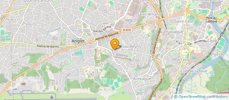 localisation de l'entreprise SCI LAB'S à BAYONNE