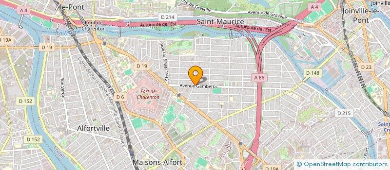 localisation de l'entreprise SCI LAB'S à MAISONS-ALFORT
