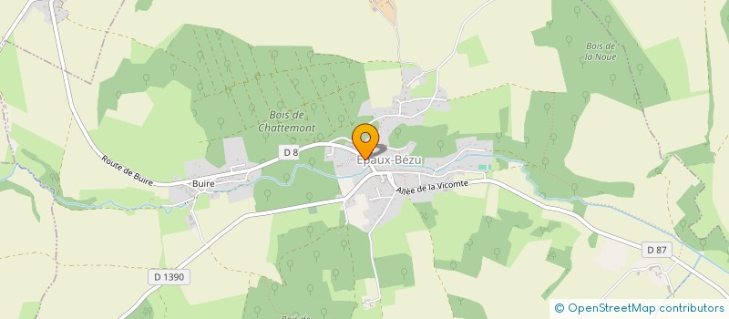 localisation de l'entreprise SCI LABA  EPAUX-BEZU