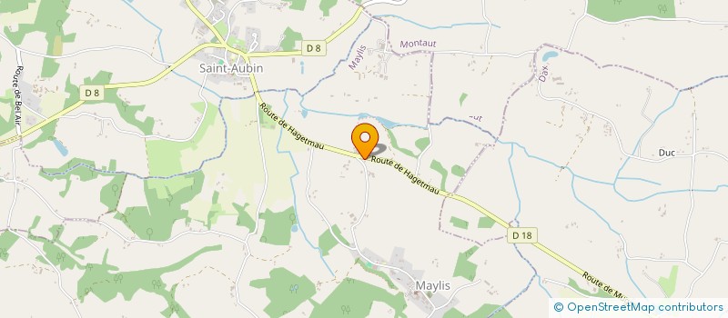 localisation de l'entreprise SCI LABADOUR  MAYLIS