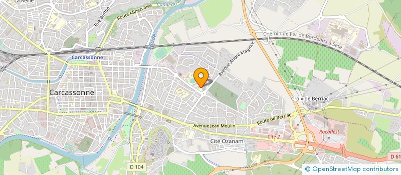 localisation de l'entreprise SCI LABAJO ET FILS à CARCASSONNE