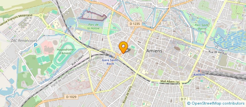localisation de l'entreprise SCI LABALETTE à AMIENS