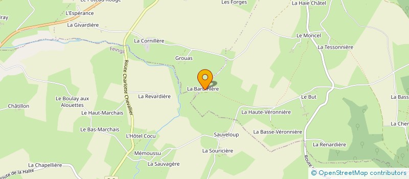 localisation de l'entreprise SCI LABARBINIERE à TOUROUVRE AU PERCHE