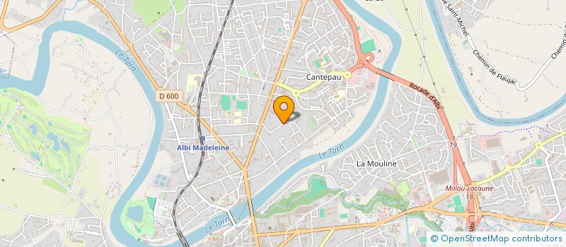 localisation de l'entreprise SCI LABARTHE THERON à ALBI