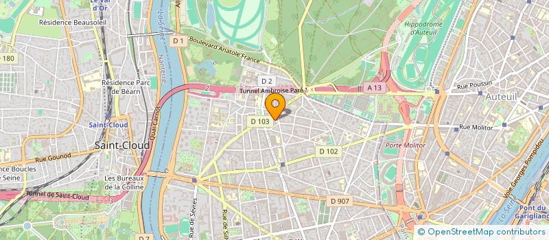 localisation de l'entreprise SCI LABASQUE à BOULOGNE-BILLANCOURT