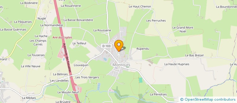 localisation de l'entreprise SCI LABBE & DOPF à LES PORTES DU COGLAIS