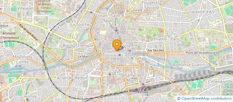 localisation de l'entreprise SCI LABBE-SIMON  RENNES